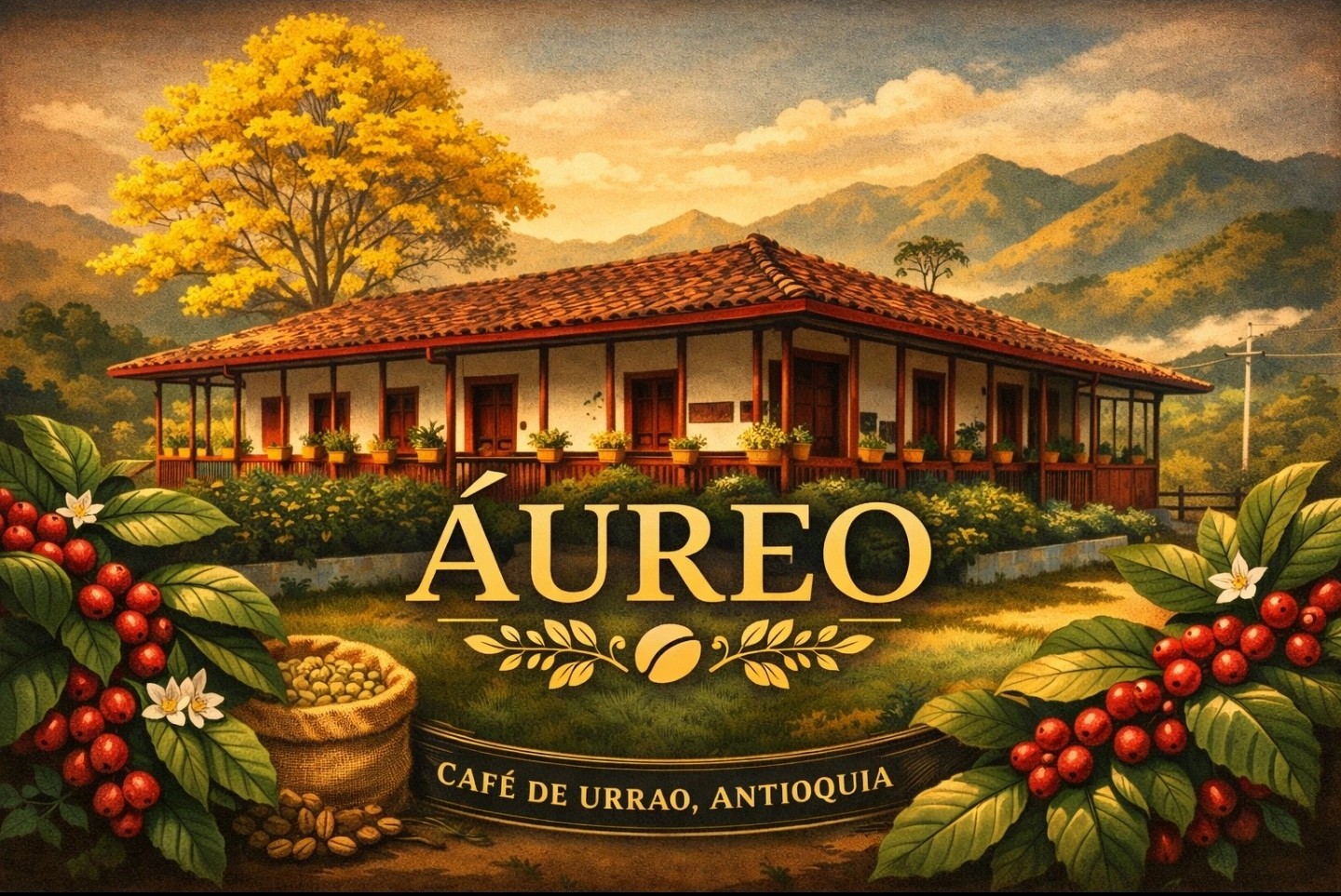 Áureo Café — finca en Urrao, Antioquia, Colombia